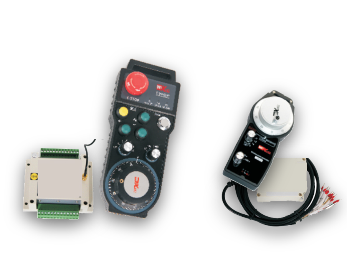 Wireless MPG pendant range with receivers